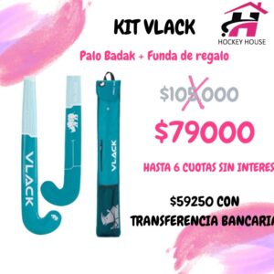 Kit de Hockey Palo Badak Verde+Funda de regalo